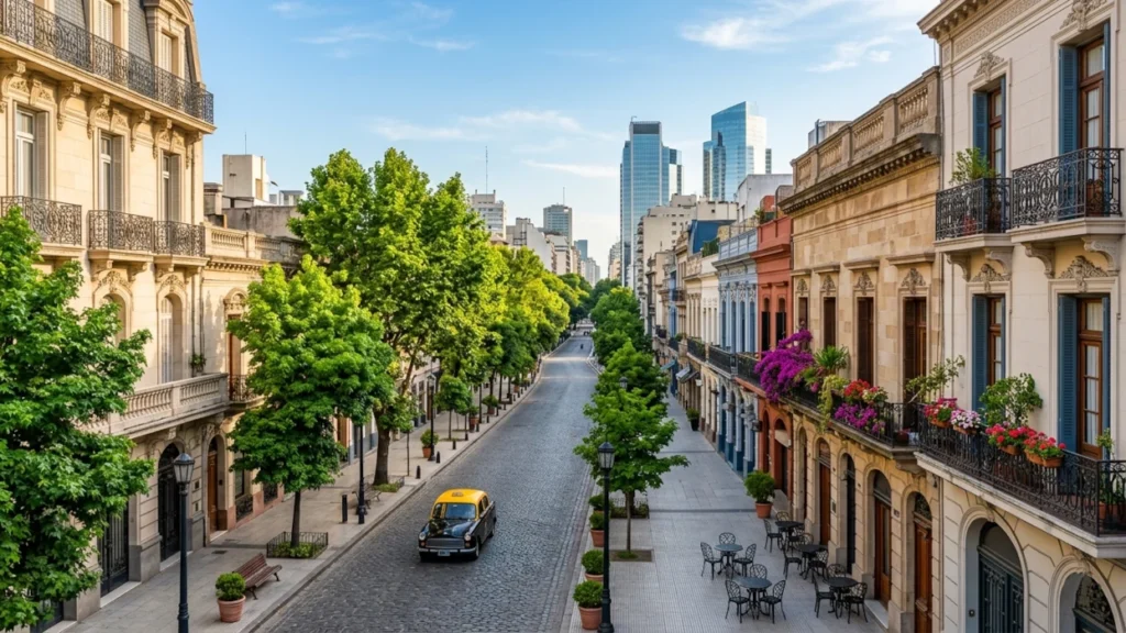 aerial view best neighborhoods Buenos Aires expats Palermo Recoleta 2026